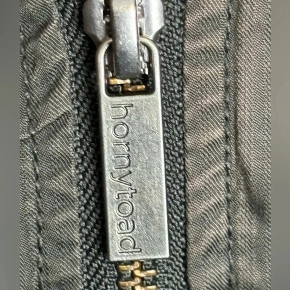 Horny Toad Utility Outdoor Organic Cotton Fleece Lined Brown Size M - Picture 9 of 15